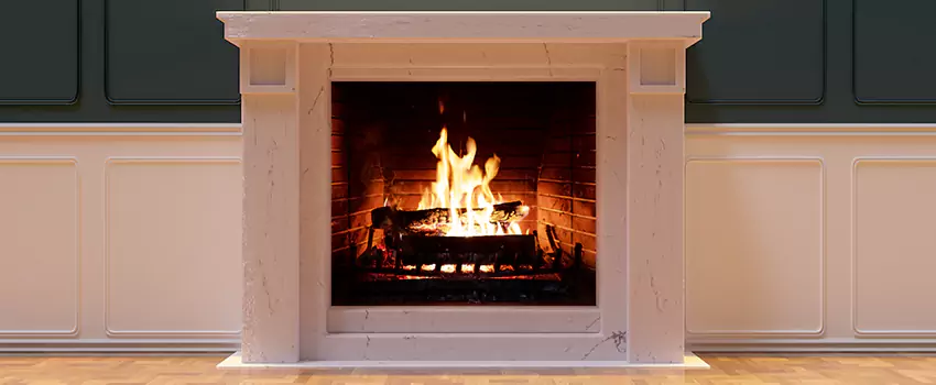 Decorative Electric Fireplace Installation in Bailey's Crossroads, Virginia