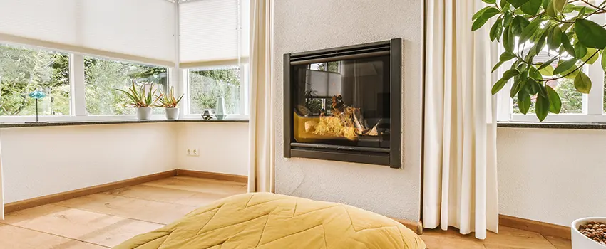 Residential Fireplace Ceramic Glass Installation in Bailey's Crossroads, VA