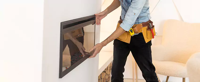Metal Fireplace Installation in Bailey's Crossroads, Virginia