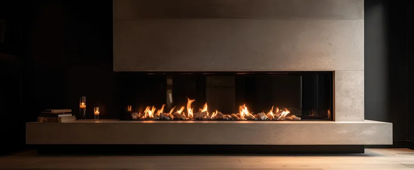 Gas Fireplace Ember Bed Design Services in Bailey's Crossroads, Virginia